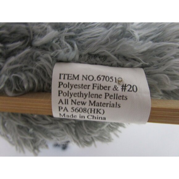 It's All Greek To Me NC State 8" Plush Gray Black Racoon Cute Cuddly Stuffed - Picture 7 of 7